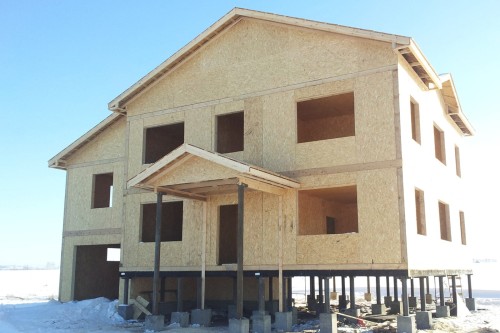 Строительство быстровозводимого дома в Славянске-на-Кубани 